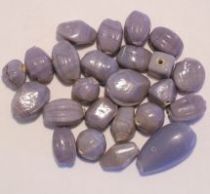 Glass Beads Opaque Mix- Purple