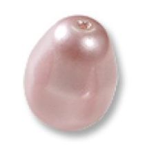 Swarovski Pearls Pear 11x8 mm - Powder Rose