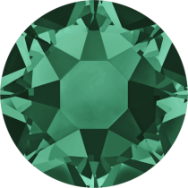 Swarovski 2028 Hotfix Diamante Flat Back Round SS-20 Emerald 