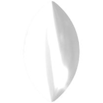 Swarovski Crystal Pearl Flat back Hotfix Navette Cabochon 2208/4 MM 6,0X 3,5 CRYSTAL NACRE