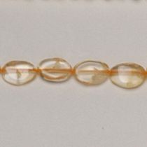  Citrine ovals 6x8mm( handcrafted size varies), App. 16