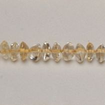  Citrine buttons 3-4mm( handcrafted size varies), App. 16