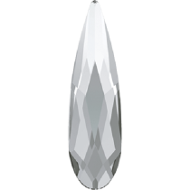Swarovski Crystal Flatback No Hotfix 2303 Pear Flat Back (8.00x5.00mm) - Crystal (F) - 144 Pcs