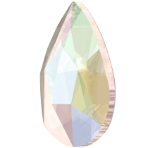 Swarovski Crystal Flatback No Hotfix 2303 Pear Flat Back (8.00x5.00mm) - Crystal Aurore Boreale (F) - 144 Pcs