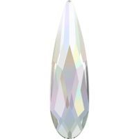 Swarovski Crystal Flatback Raindrop 2304- 10 x 2.8mm- Crystal AB