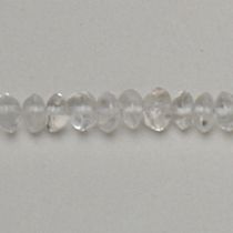  Crystal Quartz Buttons 5-6mm( handcrafted size varies),App. 16
