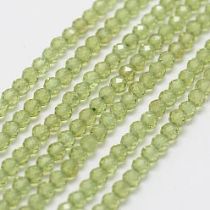  Peridot Round -3mm, Faceted beads,14.3