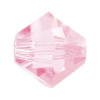 Preciosa® Crystal Bicone Beads Pink Sapphire