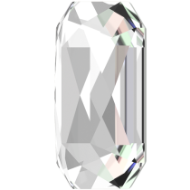 Swarovski Crystal Flatback No Hotfix 2602 Emerald Cut Flat Back (8.00x5.50 mm) - Crystal (F) - 144 Pcs