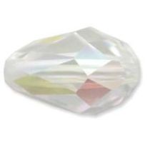 Swarovski Pear (5500) Beads 12x8mm -Crystal AB