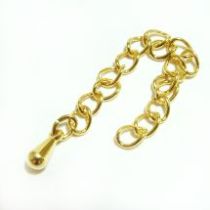  Extension chains - Gold plated