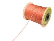 Waxed Cotton Cord 1mm-Tan-100 Yards Roll 