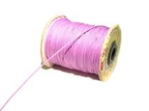 Waxed Cotton Cord -Purple 1mm- (3mtrs.Pk.)