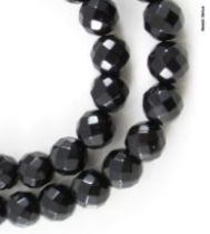  Black Onyx (dyed) Faceted R-12 mm - 16