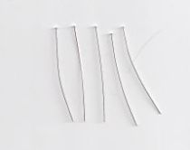  Head pin 38 mm Silver plated(pack of 100 pcs.) 