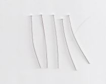  Head pin 75mm silver plated(pack of 50 pcs.)