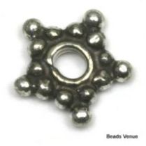 Sterling Silver Spacer Bead 5x1mm(Antique Finish)