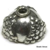 Sterling Silver Bead Cap 8.2 X 5 mm Hole 0.9 mm