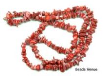  Red Bamboo Coral Chips Large(36