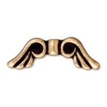  Casting Angel Wings Antique Gold 7 x 20 mm-Wholesale Pack
