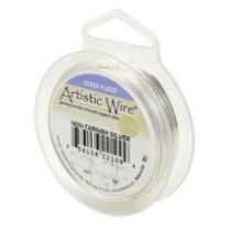 Artistic wire -1/4 Lb. Spool -20 Gauge Non Tarnish Silver