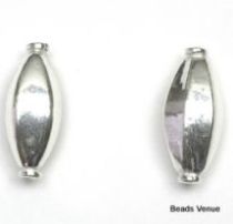Sterling Silver Bead 18 x 7mm