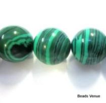  Malachite(Syn.)R-12mm,handcrafted size varies,App.16