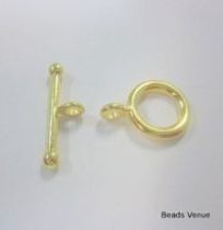  Toggle Clasp -14 X 24MM G/P- Wholesale Pack