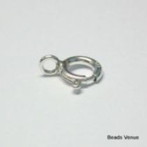 Sterling Silver Spring Ring(Closed Ring) -7mm