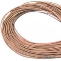 Greek Leather Cord -Round 1.5mm -Natural