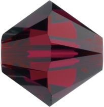 Swarovski  5328 Bicone- 3mm Crystal Ruby