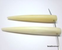 Bone Tooth/Spike Bead-63x8mm