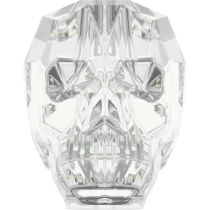 Swarovski 5750 Skull Bead -13mm- Crystal