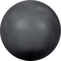Swarovski Pearls Round -12 mm Black