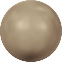 Swarovski  Pearls 5810- Round 10mm Factory Pack-Bronze