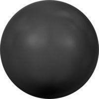 Swarovski Pearls Round -4mm Mystic Black