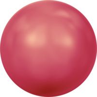 Swarovski Pearls Round -10 mm Neon Red(NEW COLOR) 