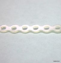 Elastic Chain Short -Pearl Colour-4 feet