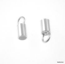 Sterling Silver 2mm ID Ring End Cap