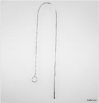 Sterling Silver Ear Thread-6 cms.