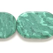  Malachite(Syn.) Big Ovals18-28 mm,handcrafted size varies,App.16