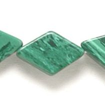  Malachite(Syn.)Diamond7-11 mm,handcrafted size varies,App.16