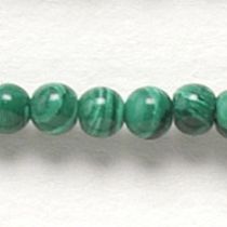  Malachite(Syn.) R-3-4mm,handcrafted size varies,App.16