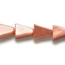  Goldstone(syn.)Triangles 5-10mm,Handcrafted size varies,16