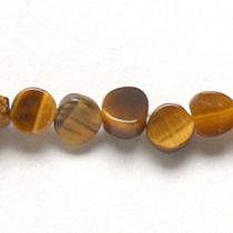  Tiger eye coin 5- 7mm,handcrafted size varies,App.16
