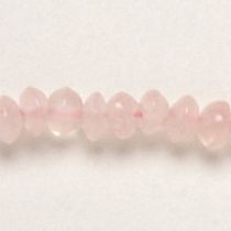  Rose Quartz Buttons 4-5mm,handcrafted size varies,16