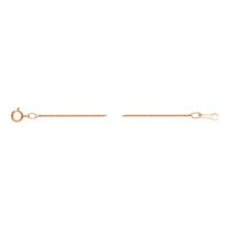Rose Gold Filled(14k) Box Chain(0.85mm)- 45 cms.