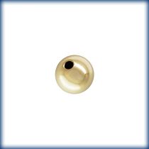 Gold Filled(14k)Seamless Bead R-4mm w/1.2 mm hole