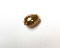 Swarovski Pearls Pear 11x8 mm - Bright Gold