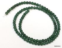 Green Aventurine Beads Round -4mm- 40 cms. Strand